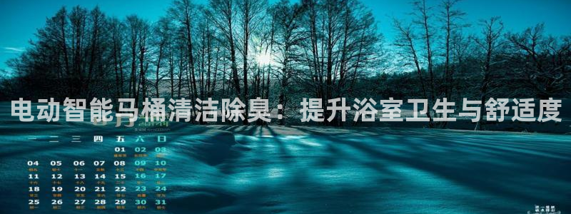 凯时赢来就送38：电动智能马桶清洁除臭：提升浴室卫生与舒