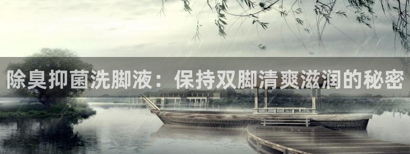 尊龙 6：除臭抑菌洗脚液：保持双脚清爽滋润的秘密