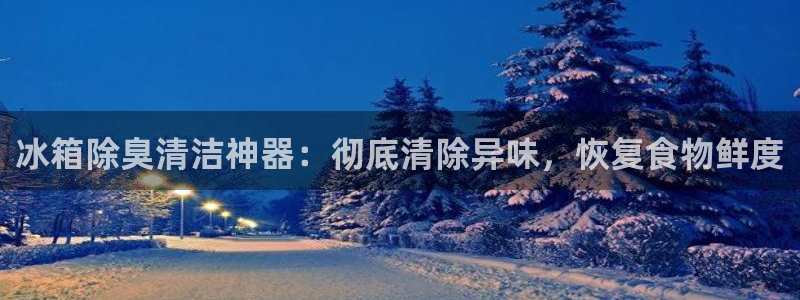 尊龙凯时网站登录：冰箱除臭清洁神器：彻底清除异味，恢复食